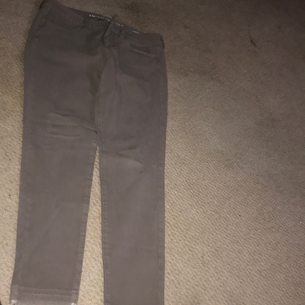 AE grey colored pants